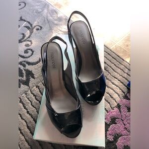 Maurices Felicia sling back size 9 black 
Never worn brand new, 3 inch heels